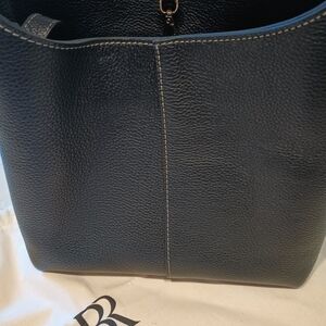 Banana Republic Black Leather Mini Vida Bag